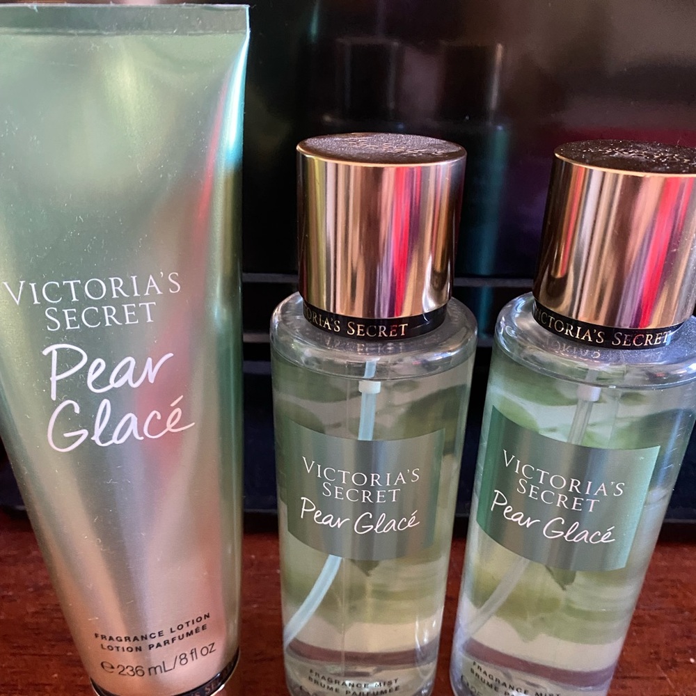 VICTORIA SECRET pear glacé set